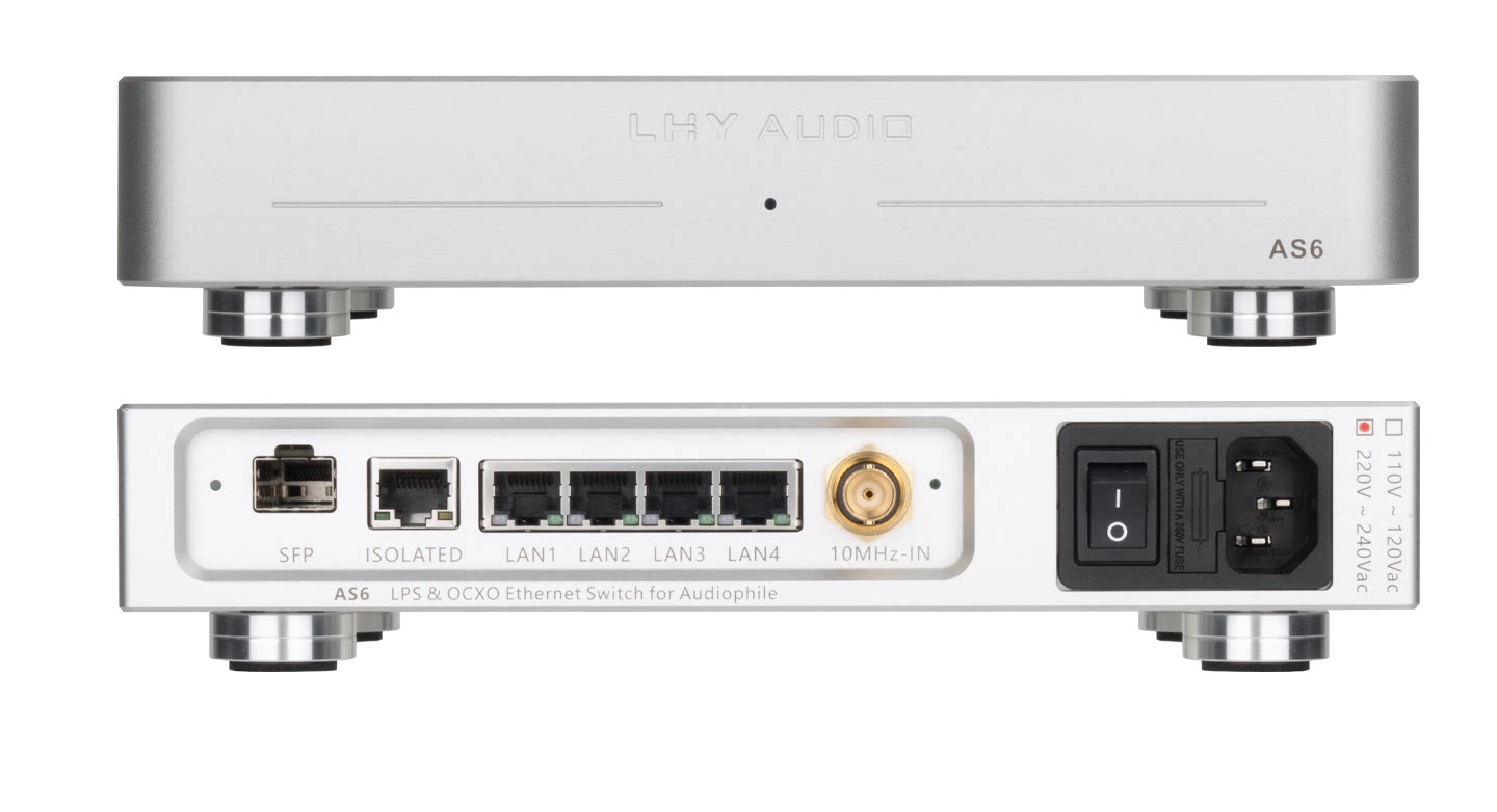 LHY AS6 Audio HIFI Fanatic Switch Upgraded with Full-Linearity DC
