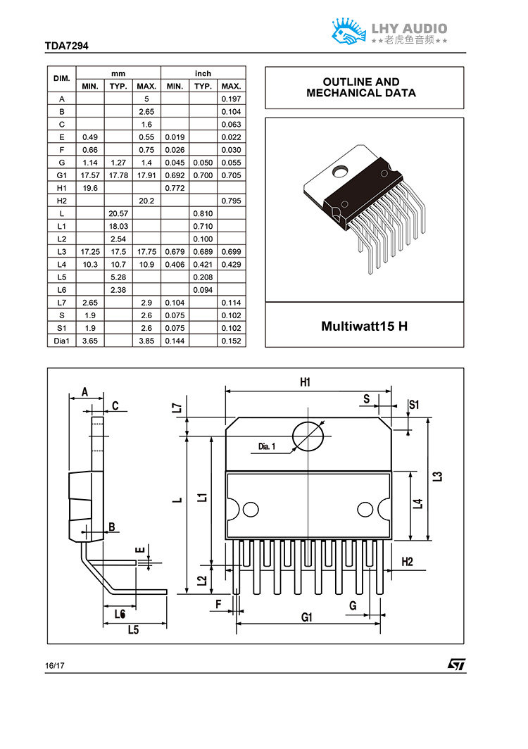 TDA7294_Typical Application Progetto Di Riferimento - Foto 9