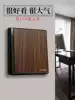 German-Japanese switch panel five-hole porous socket Wood grain retro new Chinese style Japanese style creative antique Chinese style LED light