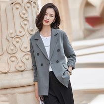 Fried Street suit jacket womens spring and autumn 2021 New Korean casual loose coat Net Red foreign style small suit