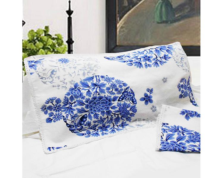 Cotton cũ thô vải ren gối sinh viên cotton nhỏ vải mùa hè mát vải gối khăn người lớn đôi gối đơn vỏ gối anime