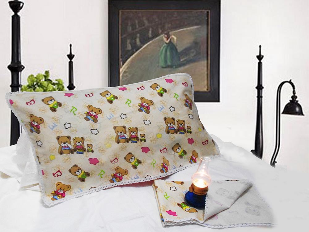 Cotton cũ thô vải ren gối sinh viên cotton nhỏ vải mùa hè mát vải gối khăn người lớn đôi gối đơn vỏ gối anime