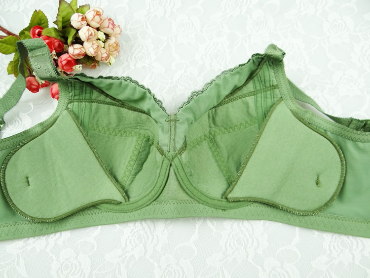 Phân bón đặc biệt để tăng siêu lớn B / C / D / E / F / G / H đầy đủ mịn màng không có khóa bốn hàng mặc áo ngực chống ngực áo lót bigsize