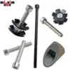 Bicycle mountain road bike Sunflower heart lifting core screw Tuo screw Head bowl set screw Seat tube seat rod screw