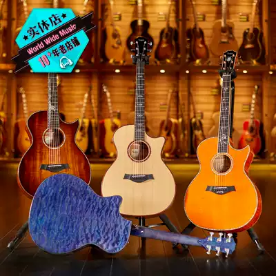 World sound piano line Taylor Custom GA Brazilian rose Custom limited folk guitar