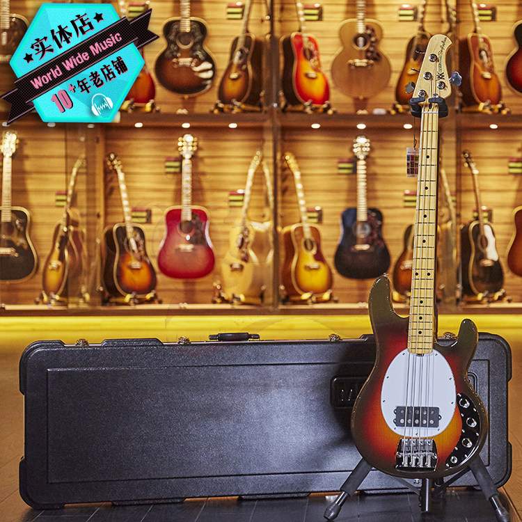 (Shiyin Piano) Musicman StingRay4 SB 4 String 40th Anniversary Electric Bass Division