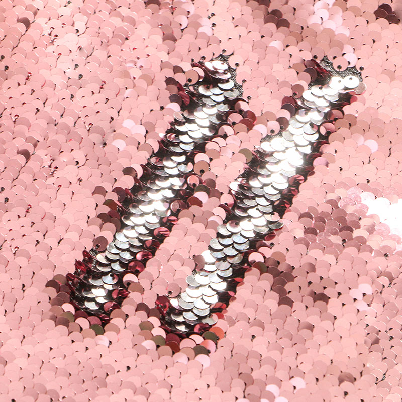 Sequin Fabric Graffiti Mesh Red Wall Bright Sheet Background Cloth Flip-flops Two Sides Reversible Fish Scale Sequin Clothing Fabrics 