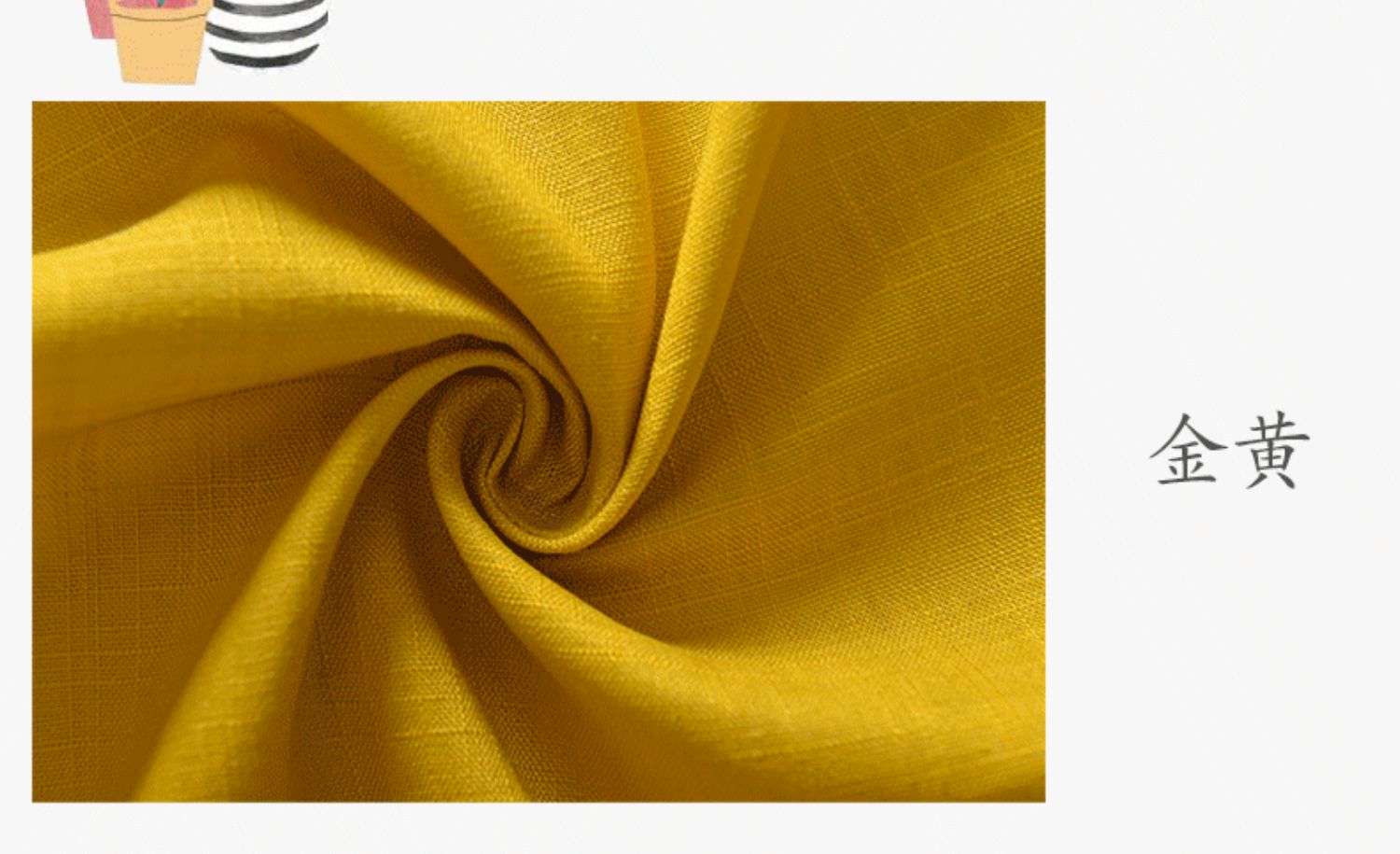 Phong cách Trung Quốc đôi tre phần vải lanh xếp li cotton chất liệu vải lanh mùa hè Sen màu áo rắn vải - Vải vải tự làm vải may quần tây nữ
