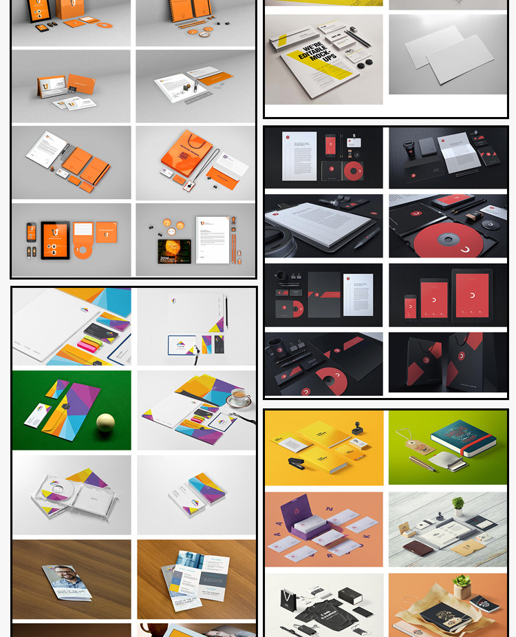 样机-vi模板VI样机智能贴图LOGO标志展示效果图餐饮PSD分层企业PS素材插图6小新卖蜡笔