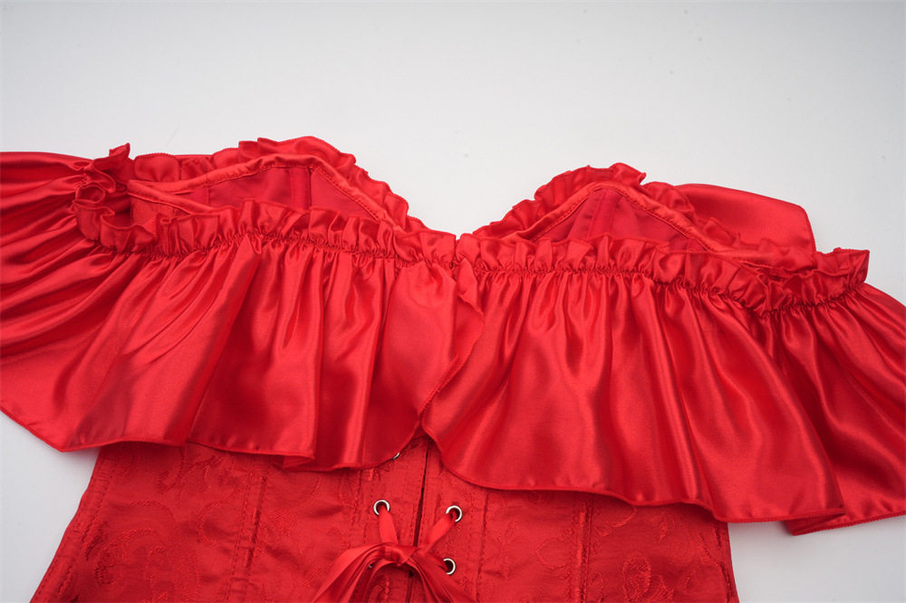 Трансграничная торговля, корректирующее белье, топ без лямок, платье, корсет, утягивающий пояс на талию, европейский стиль 无品牌/无注册商标 