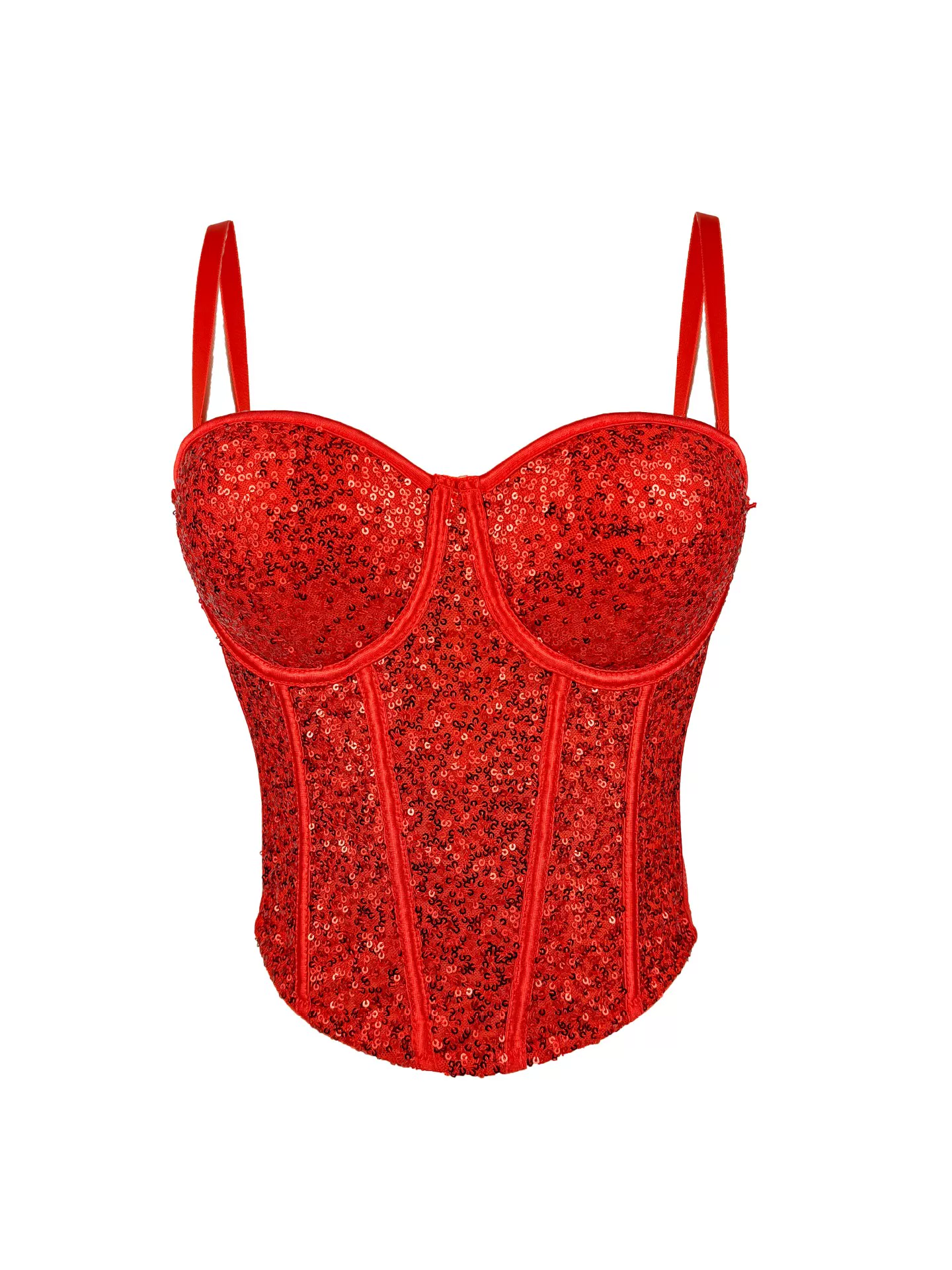 Костюм, топ-тюльпан (tube top), бюстье, бра, облегающий, эффект подъема