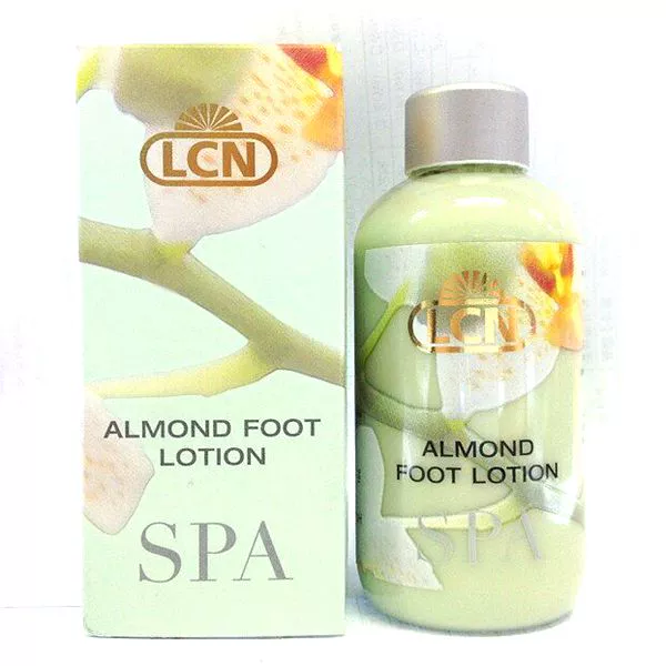 Authentic Đức LCN Foot Care SPA Almond Lotion 150ml bôi trơn Làm trắng da chống nhăn