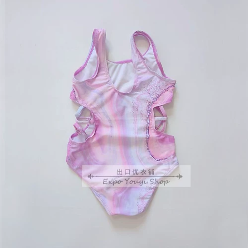 Жилет для тренировок, комбинезон, купальник, 4-14 лет, тонкий ремешок