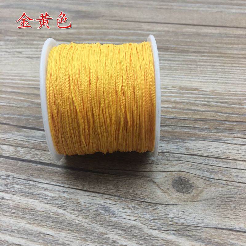 Số 73 dây ngọc bện dây 71 bán không căng 0,6 mm vòng đeo tay vòng chân dây chuyền tự làm đường đỏ - Vòng chân vòng đeo chân cho nữ