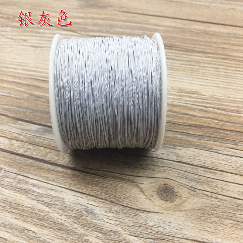 Số 73 dây ngọc bện dây 71 bán không căng 0,6 mm vòng đeo tay vòng chân dây chuyền tự làm đường đỏ - Vòng chân vòng đeo chân cho nữ