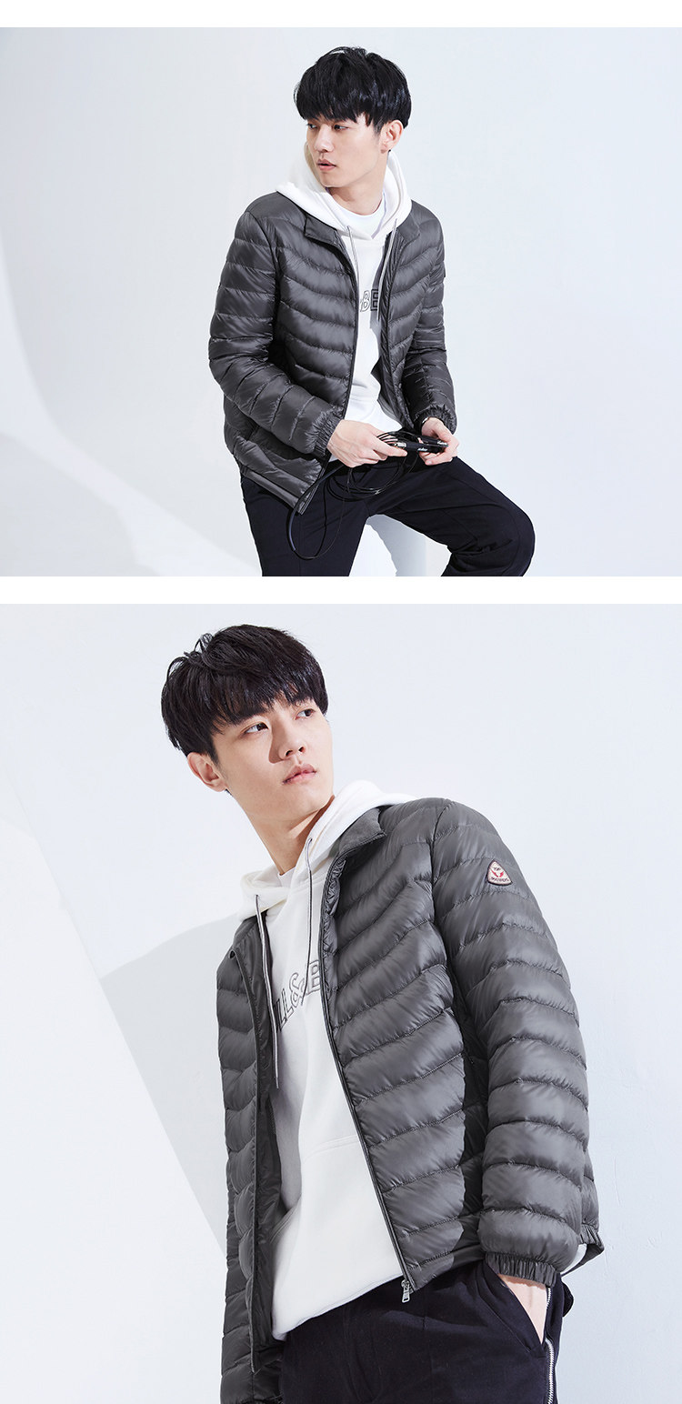 Blouson homme BOSIDENG    en Nylon - Ref 3119668 Image 44