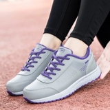 Нескользящая спортивная обувь для матери, комфортная обувь для ходьбы, утепленная повседневная обувь для отдыха, мягкая подошва, для среднего возраста