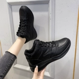 Рабочая зимняя высокая флисовая обувь, спортивные нескользящие комфортные туфли, против усталых ног, мягкая подошва