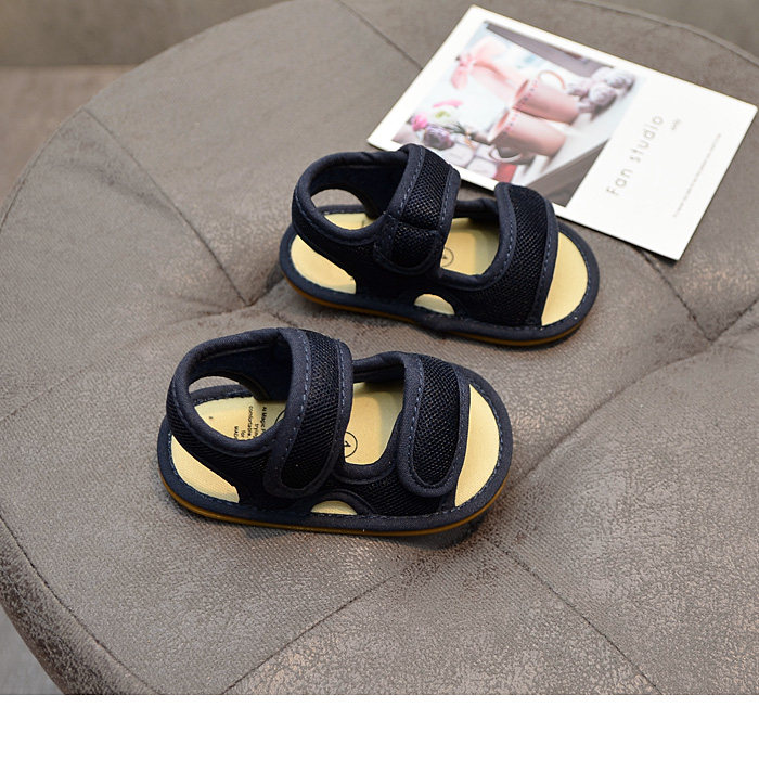 Summer Mesh Anti-Drop Men's and Women's Soft Bottom Sandals for 0-1 Years Old — 13