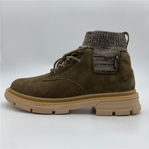 Picking up good goods foreign trade big factory tail list inventory clearance Martin boots mens leather high gang British wind tooling mens boots