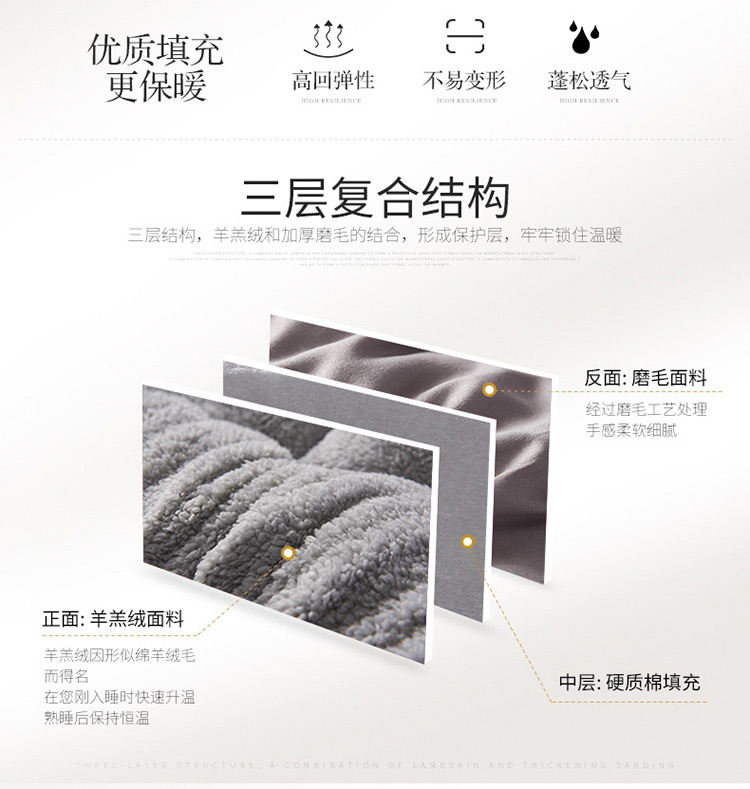 Nệm dày cừu mềm 1,5m giường 1,8m giường mùa đông xúc xắc 2 mét đôi sinh viên ký túc xá ấm áp nệm foam