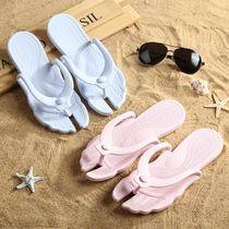 Travel portable folding travel slippers non-slip seaside sandals men and women soft shoes swimming slippers outdoor sandals