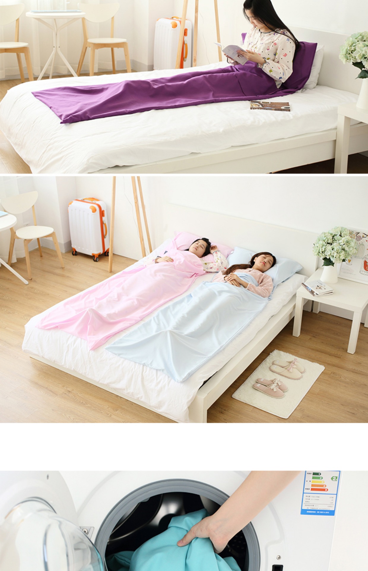 Du lịch ngoài trời siêu nhẹ khách sạn di động trên khắp đôi bẩn túi bông ngủ người lớn vệ sinh lót tấm du lịch túi ngủ quân đội