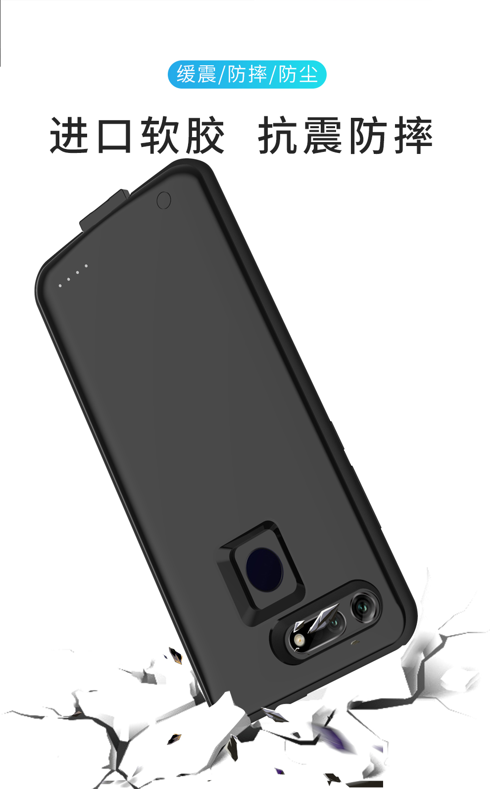 Huawei Glory V20 sạc Po Clip NOVA4 / nova4e Huawei magic2 sạc Po pin clip 9 thưởng thức không dây sạc điện thoại di động điện thoại vỏ sạc nhanh - Ngân hàng điện thoại di động sạc dự phòng xiaomi 20000mah gen 
