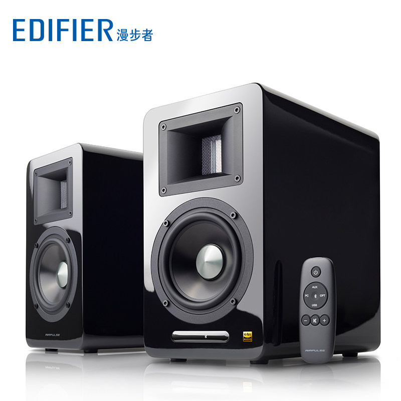 EDIFIER Marwalker a100 Wireless Bluetooth HIFI TV Living room 2 0 wood speakers Low tone gun sound