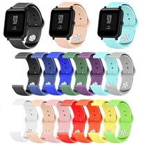 Xiaomi Amazfit Bip Strap Huami Mi Dynamic Youth Edition Sports soft wristband Silicone quick release watch Strap