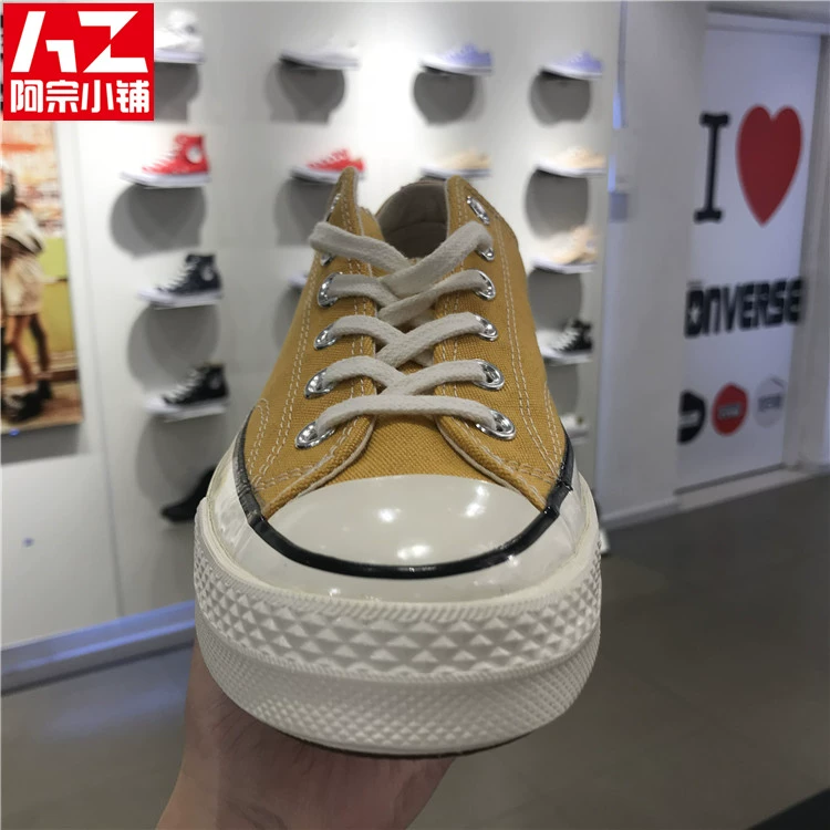 Converse 1970s màu vàng giày vải tiêu chuẩn Samsung 162058c162063c 162054c 162050 giày thể thao sneaker