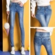 2018 phiên bản Hàn Quốc mới của quần jeans co giãn nữ bó sát ở eo mùa thu quần tây mùa xuân và quần nữ mùa thu áo công sở đẹp