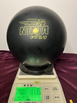 SH bowling supplies store (second-hand) AMF brand black label bowling UFO ball 11 7 pounds 90% new