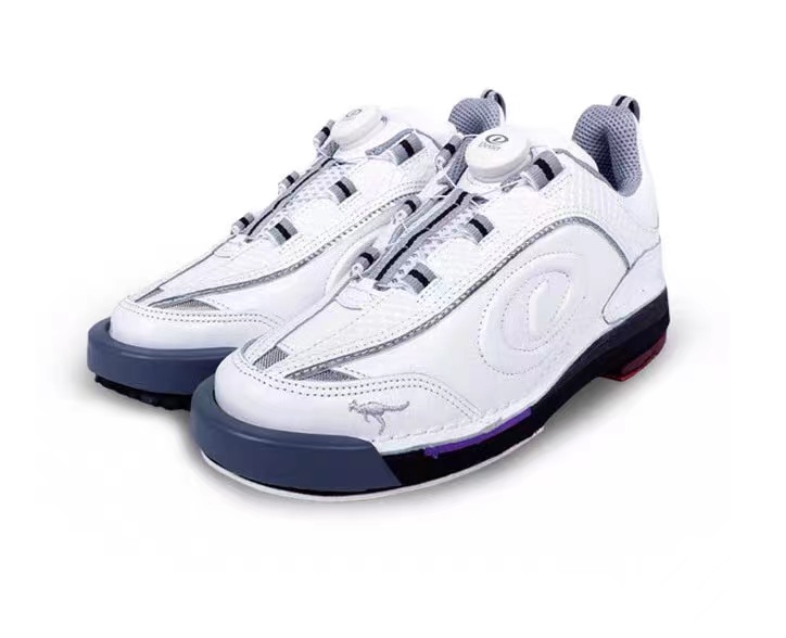 Korean straight-haired Dexter imported kangaroo leather special bowling shoes left and right foot sole exchange BOA