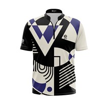 Korean 2023 customized IKE-B bowling T-shirt sportswear quick-drying fabric EDC-25221