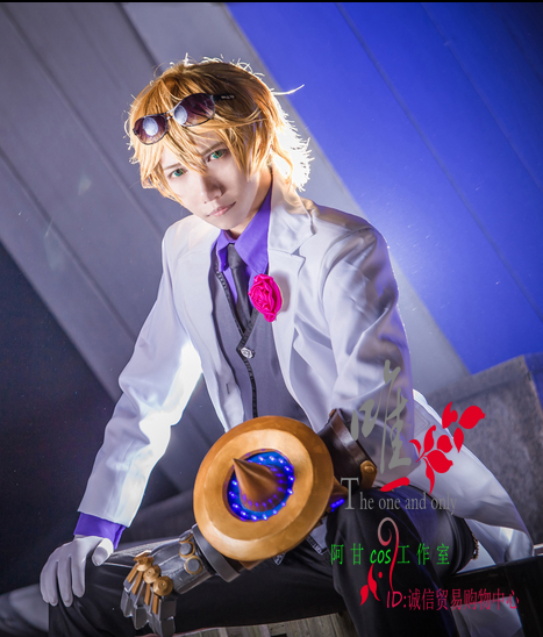 LOL League of Legends EZ Light Deacon Skin Isere Cosplay Trang phục Tùy chỉnh - Cosplay cosplay rem
