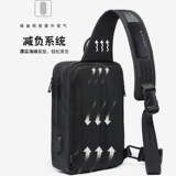 Мужская сумка на одно плечо, сумка через плечо, ремешок для сумки, спортивный рюкзак для отдыха, нагрудная сумка, в корейском стиле, ткань оксфорд