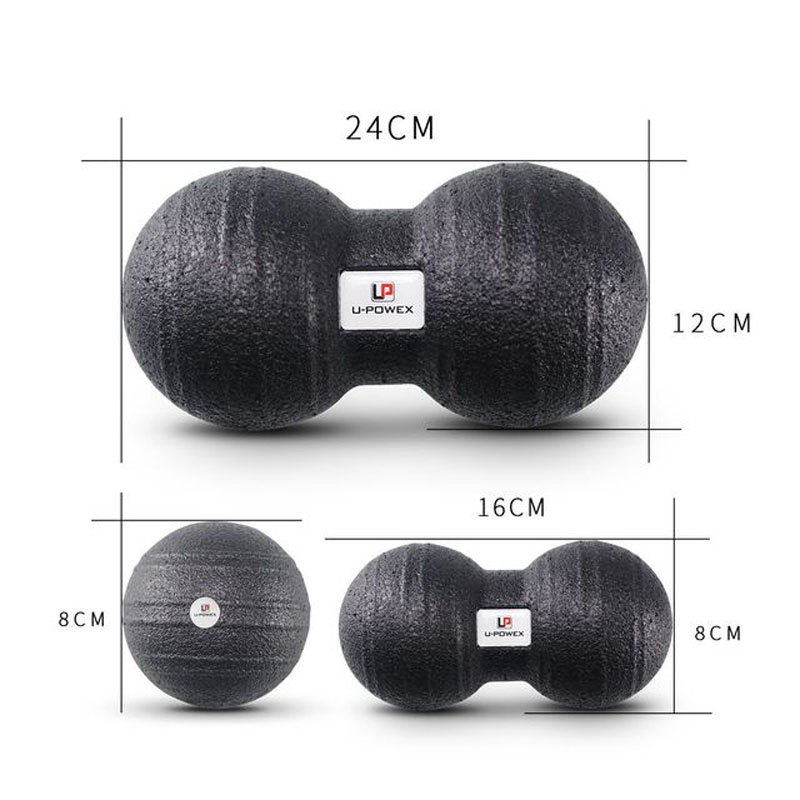Peanut Fascia Ball Massage Ball Relax Muscle Fitness Exercise Spine Yoga Stabilize Foot Plantar Shoulder Neck