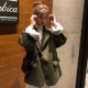 Mùa thu và mùa đông Phụ nữ phiên bản Hàn Quốc của áo len lông cừu Hepburn lỏng lẻo 2018 mới áo dài len học sinh
