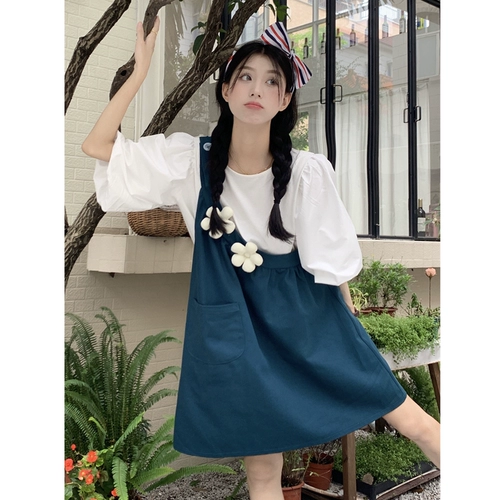 Милые дизайнерские подтяжки, летнее платье, юбка, тренд сезона