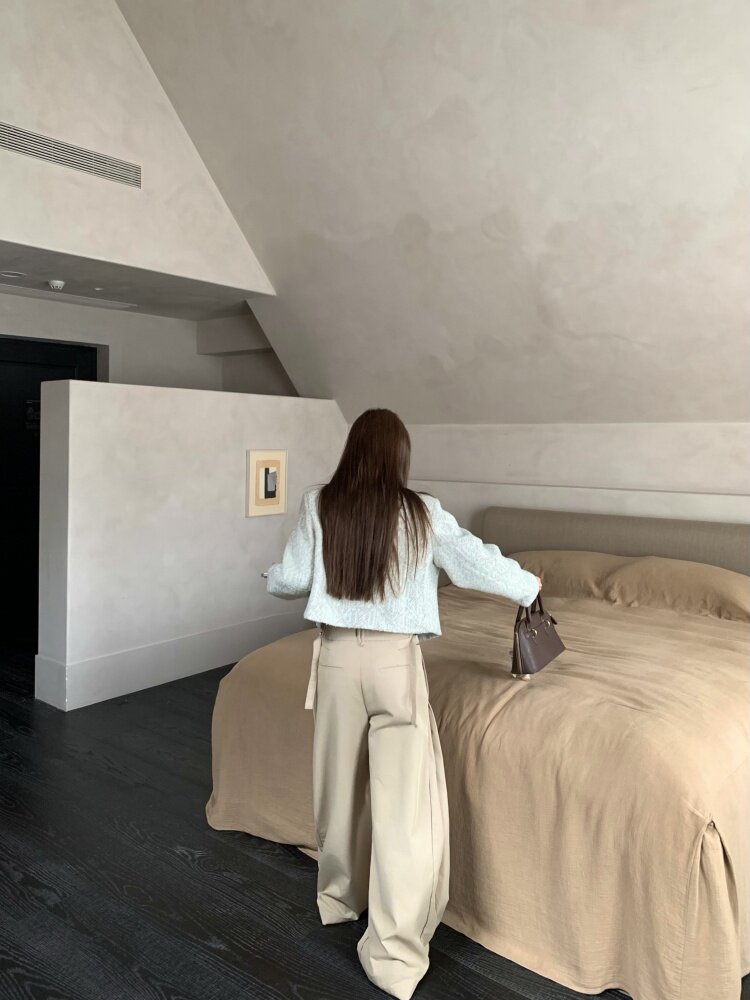 Короткое шерстяное пальто, осенняя куртка, лонгслив, в стиле Шанель, изысканный стиль, оверсайз для возраста 