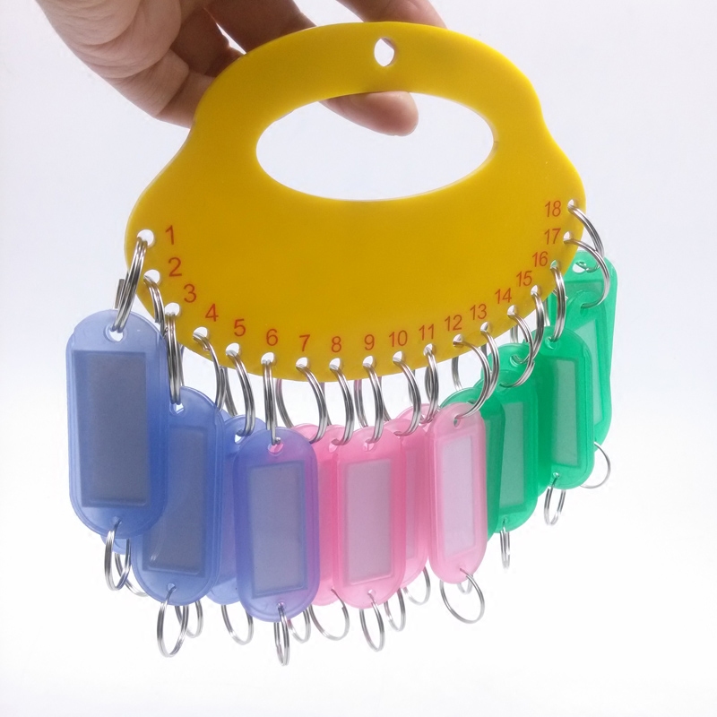 Key disc Acrylic Key Disk Plastic Key Disk Tagged Classification Key Disk School Hotel Mark