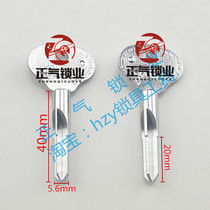 ZQ949] planted iron coarse cross two grooves coarse 2 slots fine cross key embryoproof security door key