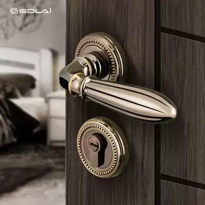 Germany GDL American door lock Indoor bedroom silent door lock Nordic room door modern simple light luxury handle
