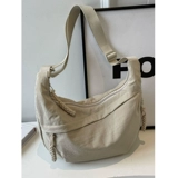 Сумка через плечо, вместительная и большая сумка на одно плечо, городской стиль