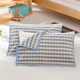 Coarse cloth pillow towel absorbs sweat and prevents mites, single thickened and encrypted 50*75 (pair)