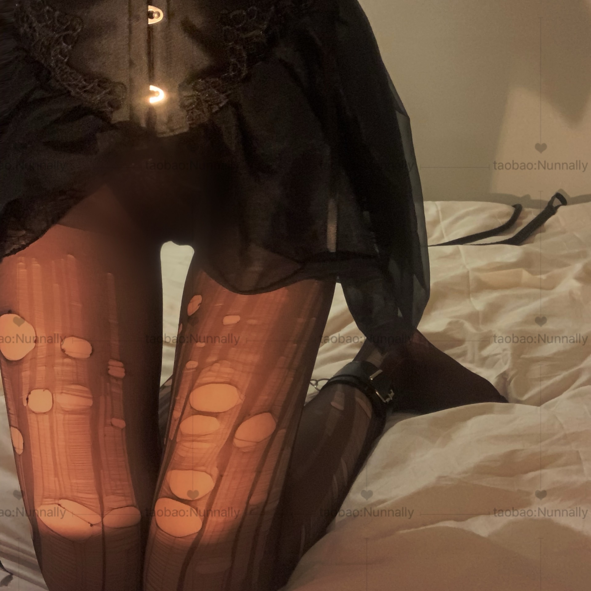 Nunnally to tear a silk sock female emotional modulation suit for the fun black silk open socks ultra thin size