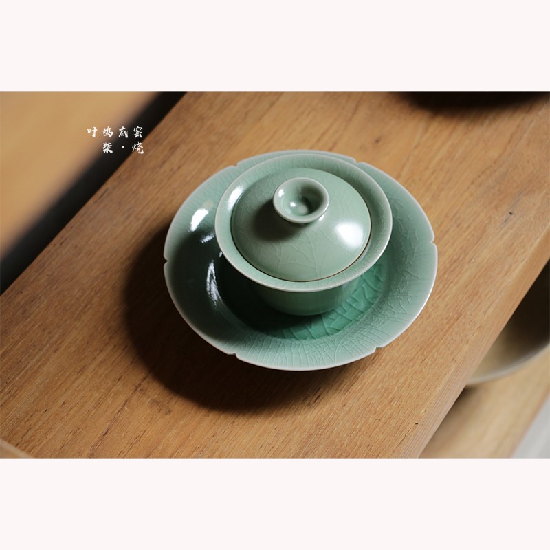 Longquan Qingquan Linxin Linxin Three - tall cup without hot kunkung fu cup household single ceramic tea pot bearing