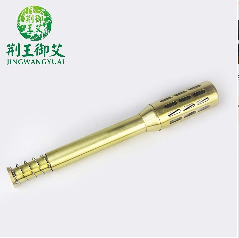 Jingking Yueji pure copper acupuncture bar Acupuncture Acupuncture Aiji column with acupuncture box Acupuncture