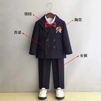 Комплект, костюм, штаны, галстук-бабочка на лацкан